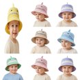 thumbnail image 1 of XinghaiYIDE Kids UPF 50+ Sun Hat, Breathable Mesh Shark Bucket Hat for Toddlers, 8-24 Months, Multiple Colors, 1 of 4