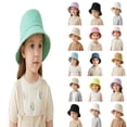 thumbnail image 1 of XinghaiYIDE Kids UPF 50+ Sun Hat, Wide Brim Foldable Bucket Hat for Boys Girls, Summer Beach Outdoor, 1-16 Years, 1pc, 1 of 4
