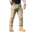 thumbnail image 1 of XinghaiYIDE Lightweight Work Pants Men Stretch Breathable Multi Pocket Daily Outdoor Cargo Pants S-4XL, 1 of 9
