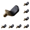 thumbnail image 1 of Xingjin Shelf Pins, L Shaped Shelf Support With Rubber Sleeve, Cabinet Shelf Pegs For Kitchen Bookshelves And Furniture Shelving, 1 of 5