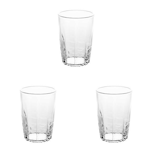 Xingjin Stackable Plastic Cups, 14 Oz Clear Tumbler Cups With Durable Design, PC Plastic Beverage Cups For Home Kitchen And Restaurant Use