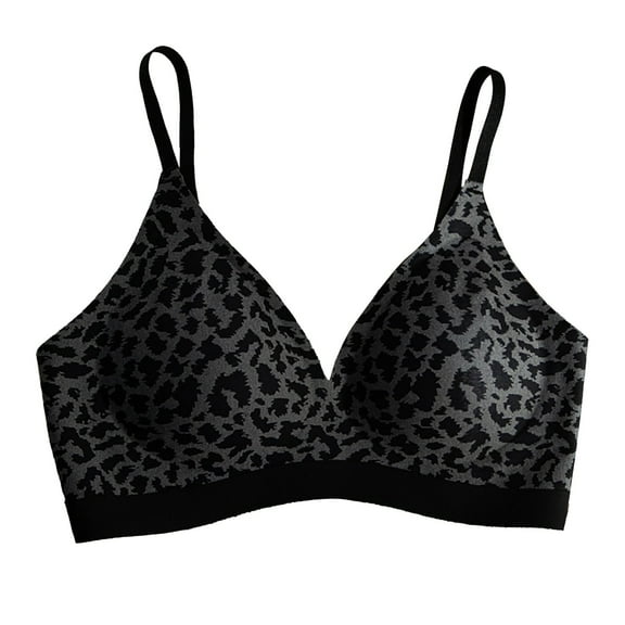 Xingpeng Sports Bras for Women Black L Womens No Underwire Bras Plus Size Comfort Soft Bras Supportive Bralettes Cute Strong Support Sports