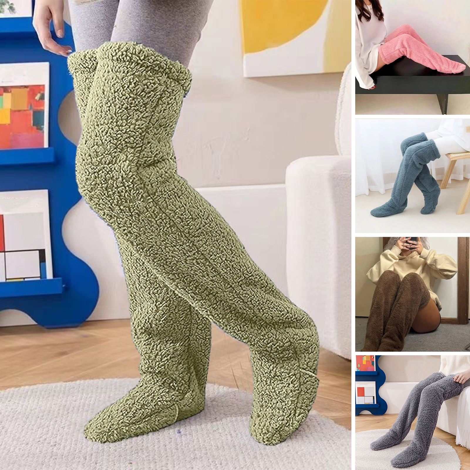 Women Mesh Socks Transparent - 5 Pairs Novelty Slouch Sheer Socks Tulle  Socks 