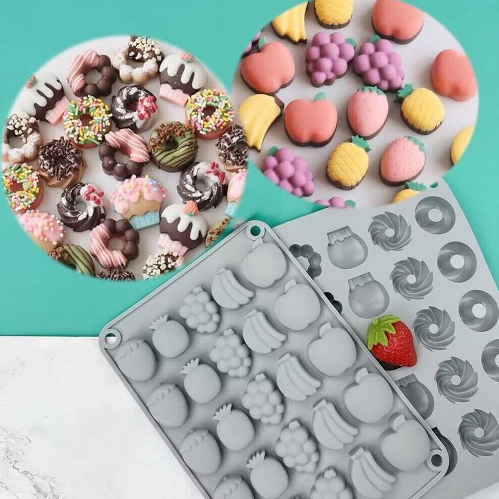 How to Use Silicone Molds with Chocolate, Gummy Candy, and Fondant