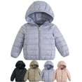 thumbnail image 1 of Xinhuaya 2-9T Child Boy Girl Puffer Jacket Kid Toddlers Lightweight Snowsuit OutWear Hooded Water-Resistant Coat, 1 of 6