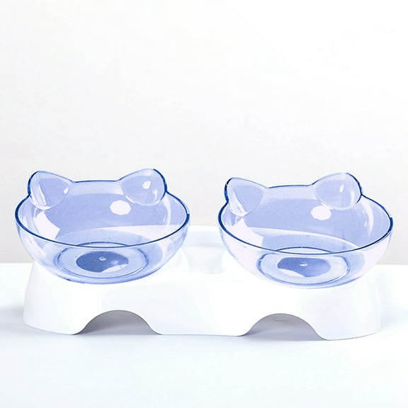 Xinhuaya Adjustable Tilted Environmental Protection Plastic Pet Bowl for Pets