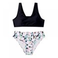 thumbnail image 1 of Xinhuaya Big Girls 2Pcs Swimwear Kids Bikini Beach Sets Child Summer Swimsuits Bathing Suit 8-12 Years, 1 of 6