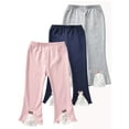 thumbnail image 1 of Xinhuaya Toddler Girls Footless Leggings Kids Fashion Bow Stretchy Trousers Legging Pants 1-8 Y, 1 of 5