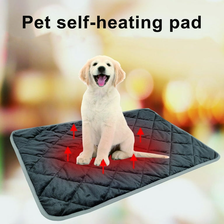 Xinmulight Self-Warming Pet Pad Waterproof Anti-slip Wide Application Dog  Floor Blanket Mat for Home 