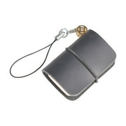 Xinqinghao Notebook Tool Series Super Mini Pocket Notebook Creative Cowhide Handmade Jewelry Notepad Multi Purpose Mini Leather Ledger (A)
