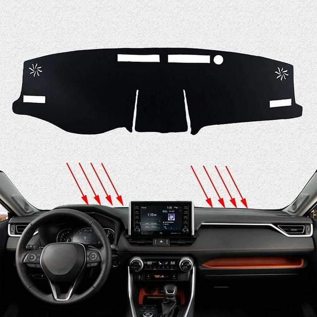 Xinrsheag Dashboard Cover Mat Custom Interior Accessories Dash Covers