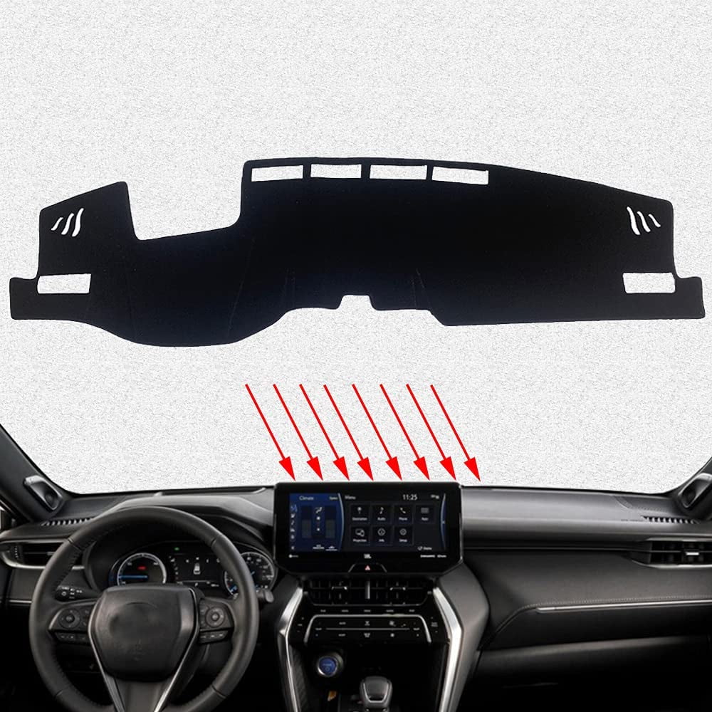 Xinrsheag Dashboard Cover Mat Custom Interior Accessories Dash Covers