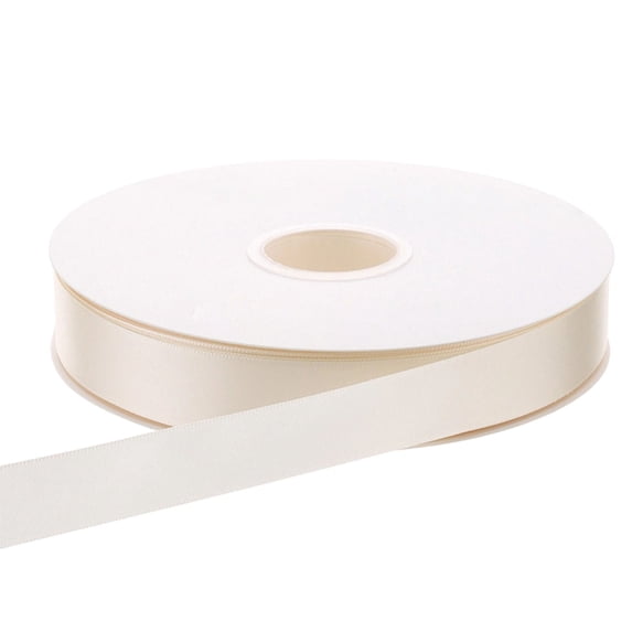 Xinsrenus Solid-Color Polyester Satin Ribbon 2.5cm x 80m, Face Satin ...