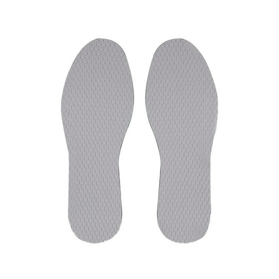 Xinwanna 1 Pair Sports Insole Shock-absorption Soft Texture Emulsion Sweat Absorbing Fitness Deodorant Insoles Daily Use (Grey,41-42)