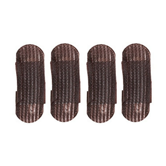 Xinwanna 4 Pcs Hair Volumizing Clips Good Fluffy Breathable Increase Hair Volume Invisible DIY Puffy Hair Non-electric Daily Styling Tool (Bronze Coffee1)