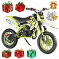 thumbnail image 1 of Xinwanna 50CC 2-Stroke Kids Dirt Bike, Off Road Dirt Bikes for Kids, Upgraded Dirt Bike Gas, Pocket Rocket Mini Dirtbike, Mini Motorcycle, Gas Power Motocross Max Load 330Lbs, 1 of 8
