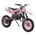thumbnail image 1 of Xinwanna 50CC Dirt Bike for Kids, 2-Stroke Gas Dirtbike, Pocket Rocket Bike, Pit Bike, Mini Motorcycle with Front Rear Disc Brakes, Pull Start, Up to 30MPH, 1 of 8