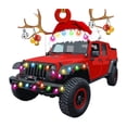 thumbnail image 1 of Xinwanna Christmas Vehicle Ornament Acrylic Truck Tractor Airplane Christmas Tree Ornament for Holiday Party Decoration (Type G), 1 of 13