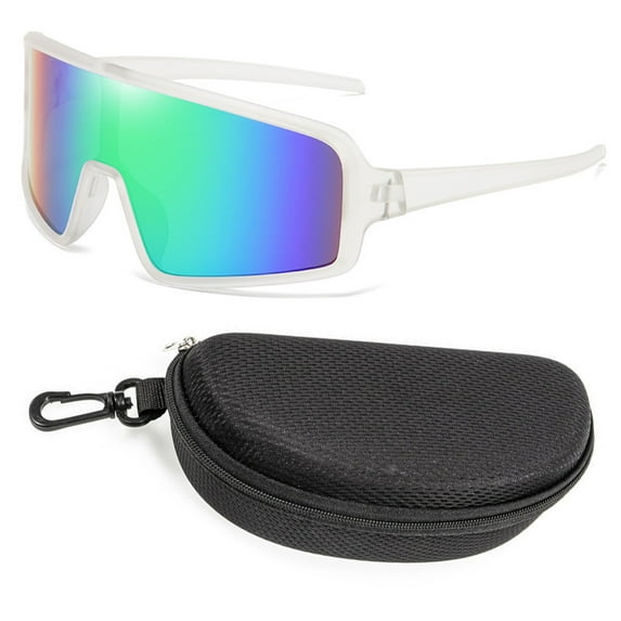 Xinwanna Cycling Sunglasses for Men Women UV 400 Protection Sports Sun Glasses for Baseball Cycling Running Driving Golf (Type B)