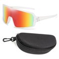 thumbnail image 1 of Xinwanna Cycling Sunglasses for Men Women UV 400 Protection Sports Sun Glasses for Baseball Cycling Running Driving Golf (Type D), 1 of 13
