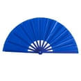 thumbnail image 1 of Xinwanna Folding Hand Fan for Women Foldable Chinese Tai Chi Fan Vintage Clap Fan for Festival Dancing Cosplay Wedding Party (Royal Blue), 1 of 13
