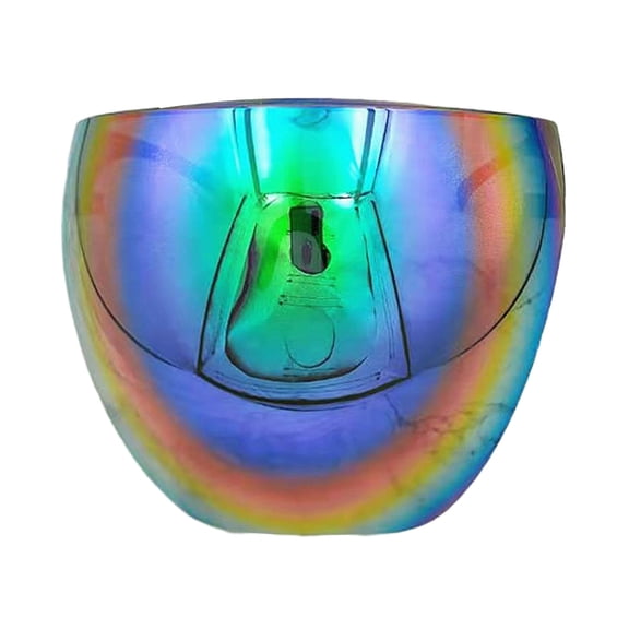 Xinwanna Full Face Sunglasses for Men Women Mirror Shield Glasses Full Face Visor Protective Goggles for Cycling Running Sports (Green)