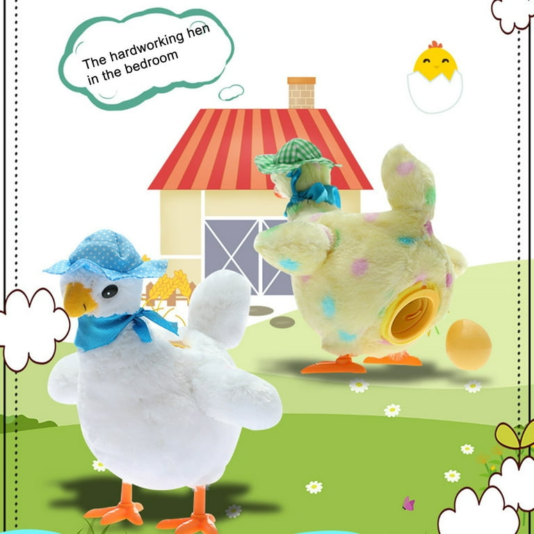 Egg laying hen toy shop