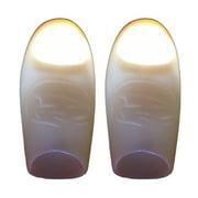 Xinwanna Magic Thumb Lights LED Magic Thumb Prank Toy Light Up Flashing Fingers Tips for Magic Stage Tricks Performance Props (White)