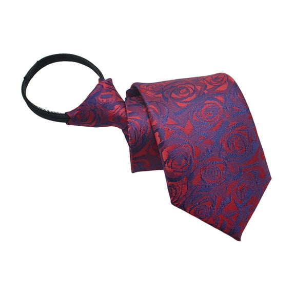 Xinwanna Men Business Tie Multiple Pattern Designs Rich Colors No Knot Casual Neck Tie Banquet Wedding Party Necktie (Type B)