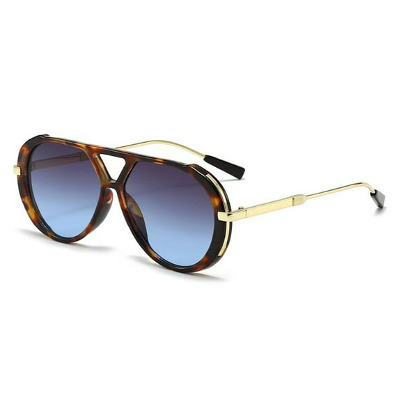 Xinwanna Polarized Aviator Sunglasses for Men Women UV Protection Driving Sun Glasses for Fishing Golf Outdoors (Blue)