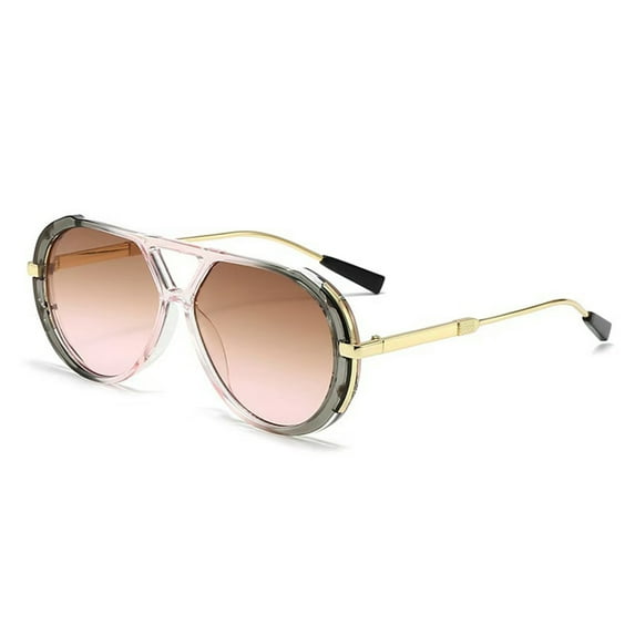 Xinwanna Polarized Aviator Sunglasses for Men Women UV Protection Driving Sun Glasses for Fishing Golf Outdoors (Pink)
