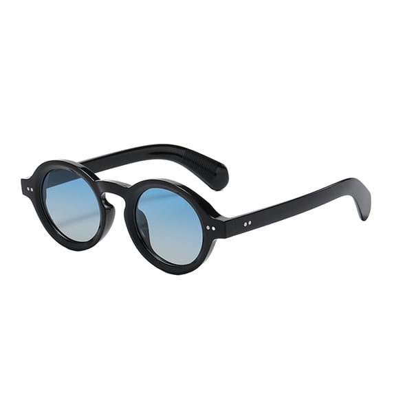 Xinwanna Polarized Sunglasses UV Protection 90s Retro Style Windproof Unisex Spectacles Round Lens Block Sunlight Vacation Beach Spectacles Outdoor Eyewear (Type B)