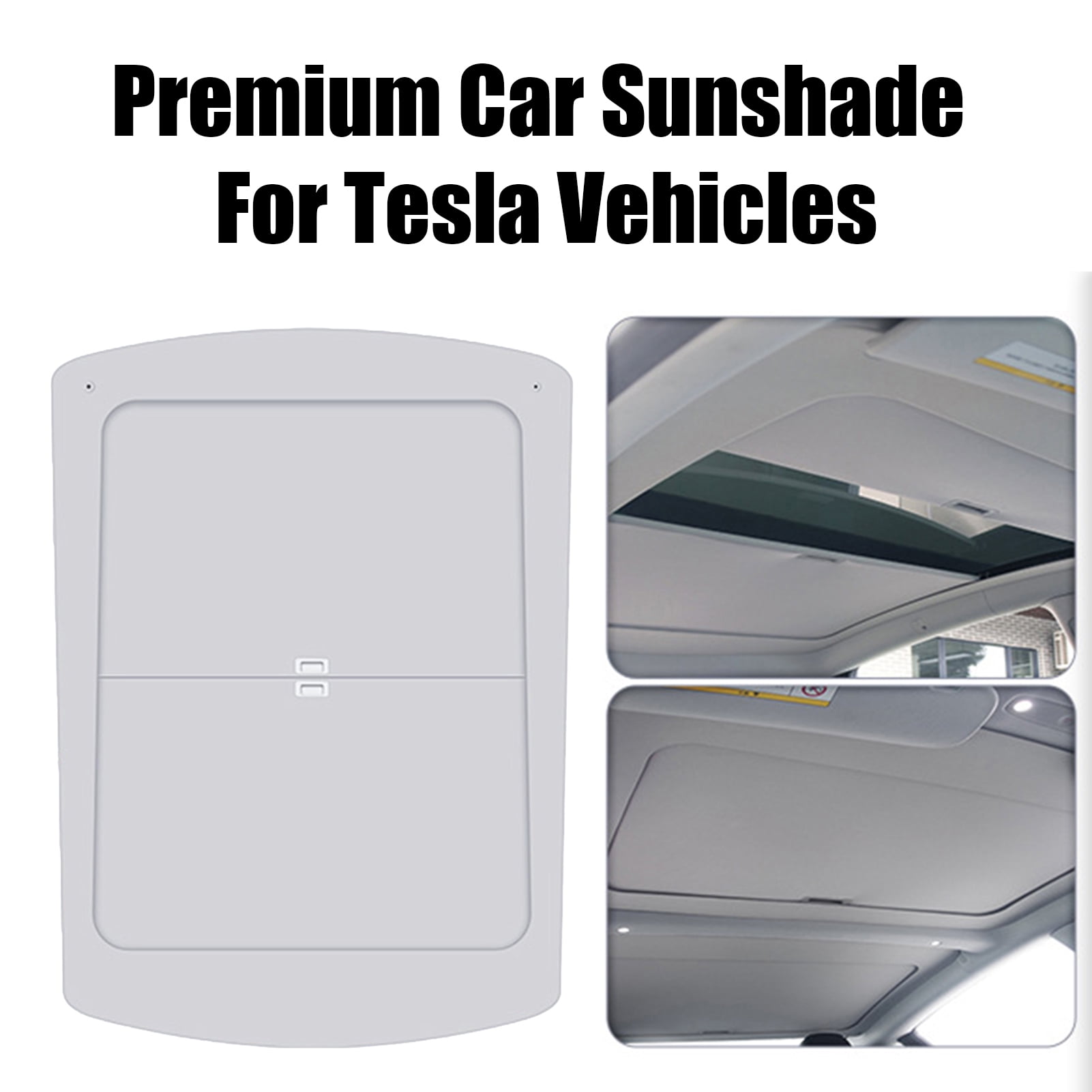Xinwanna Retractable Sunshade for Tesla Model Y, Easy Installation Heat