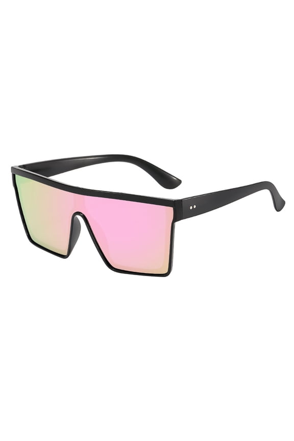 Xinwanna Unisex Summer Sunglasses Retro Punk Style Wimdproof Anti-UV Block Sunlight Vacation Beach Spectacles Outdoor Eyewear (Pink)