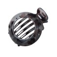 thumbnail image 1 of Xinwanna Women Hair Clip Round Anti-slip Teeth Hair Claw Hollow Design Back Head Hair Clamp Hair Styling Tool Hair Accessories (Grey), 1 of 13
