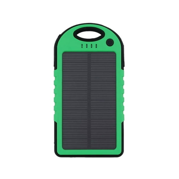 Power Bank " Outdoor Companion: 5000mAh Solar Power Bank Charge Your Cell Phone Anywhere!"