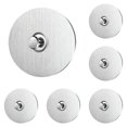 thumbnail image 1 of Xinyat 9PC Self-Adhesive Hooks for Bathroom Kitchen, Large Heavy Duty 44lb Wall Hangers Without Nails, Waterproof Removable Traceless Hooks for Shower Home, 1 of 9