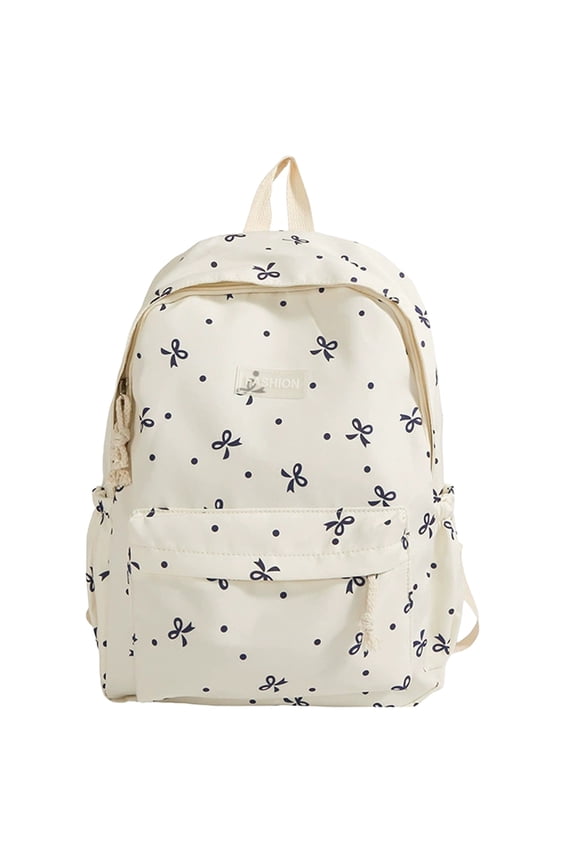 Blue Bow Backpack Bowknot Backpack Set for Students Cute Aesthetic Daypack With Bow Bow Backpack Bowknot Backpack Set for Students Cute Aesthetic Daypack With Bow