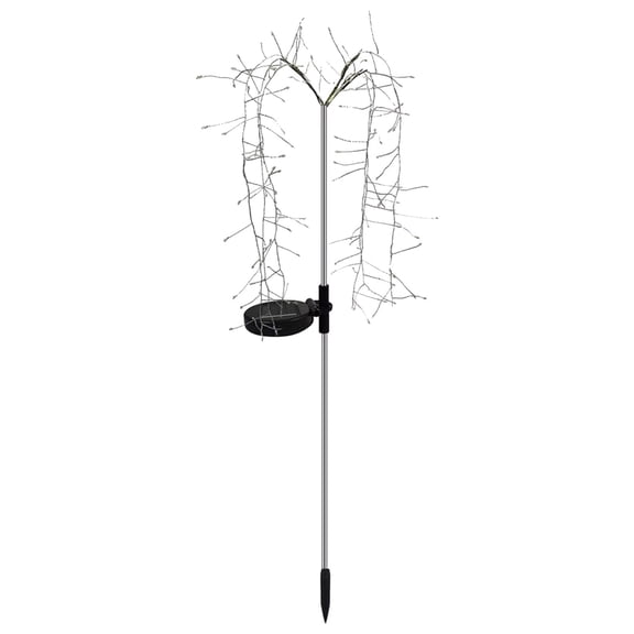 Xinyat Solar Garden Light for Outdoor Decoration, Monochrome Warm Light, LED Bulbs Suitable for Courtyard Paths, Great for Summer Evening Ambience or Pathway Lighting