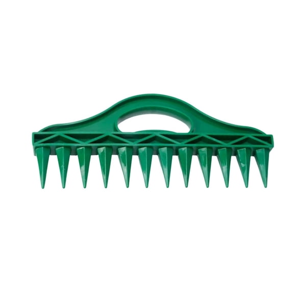 Xinyat Sowing Machine Tools Seed Dibbler, Sowing Machine Tool Suitable for High Beds and Flower Pots, Manual Transplanter, Soil Hole Drill, Fixed Spacing Garden Stake, Soil Excavator Handheld Tool