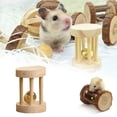 thumbnail image 1 of Xinyat Wood Mini Exercise Chew Hamster Chew Toys,Wooden Pine Guinea Pigs Rats Chinchillas Toys Accessories Care Molar Toy for Bunny Gifts Small, 1 of 8