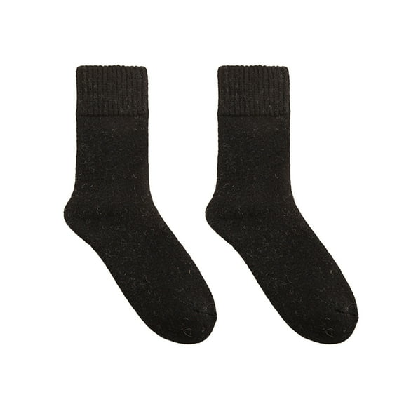 Xinyolin 1 Pair Eye-catching Socks Perfect Gifts Colorful Soft Unisex Solid Long Socks for Winter