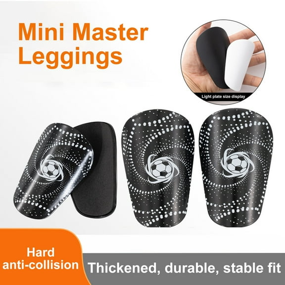Xinyolin 1 Pair Mini Football Shin Guards Lightweight Shin Pads Miniature Sports Equipment Soccer Training Protection Gear for Kids