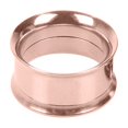 thumbnail image 1 of Xinyolin 1Pc Ear Expander Solid Color Skin-friendly Stainless Steel Double, Flared Ear Gauges for Men Women, 1 of 8