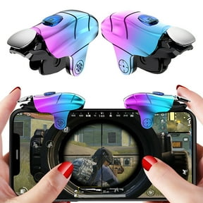 Xinyolin 2Pcs Game Controller High Sensitivity 30 Shots/S Fast Free Shooting Key Aim Button Trigger Gamepad for Android Mobile Phone