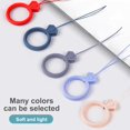 thumbnail image 1 of Xinyolin 2Pcs Universal Cartoon Silicone Hand Wrist Strap Rope Cord Holder Phone Lanyard, 1 of 8