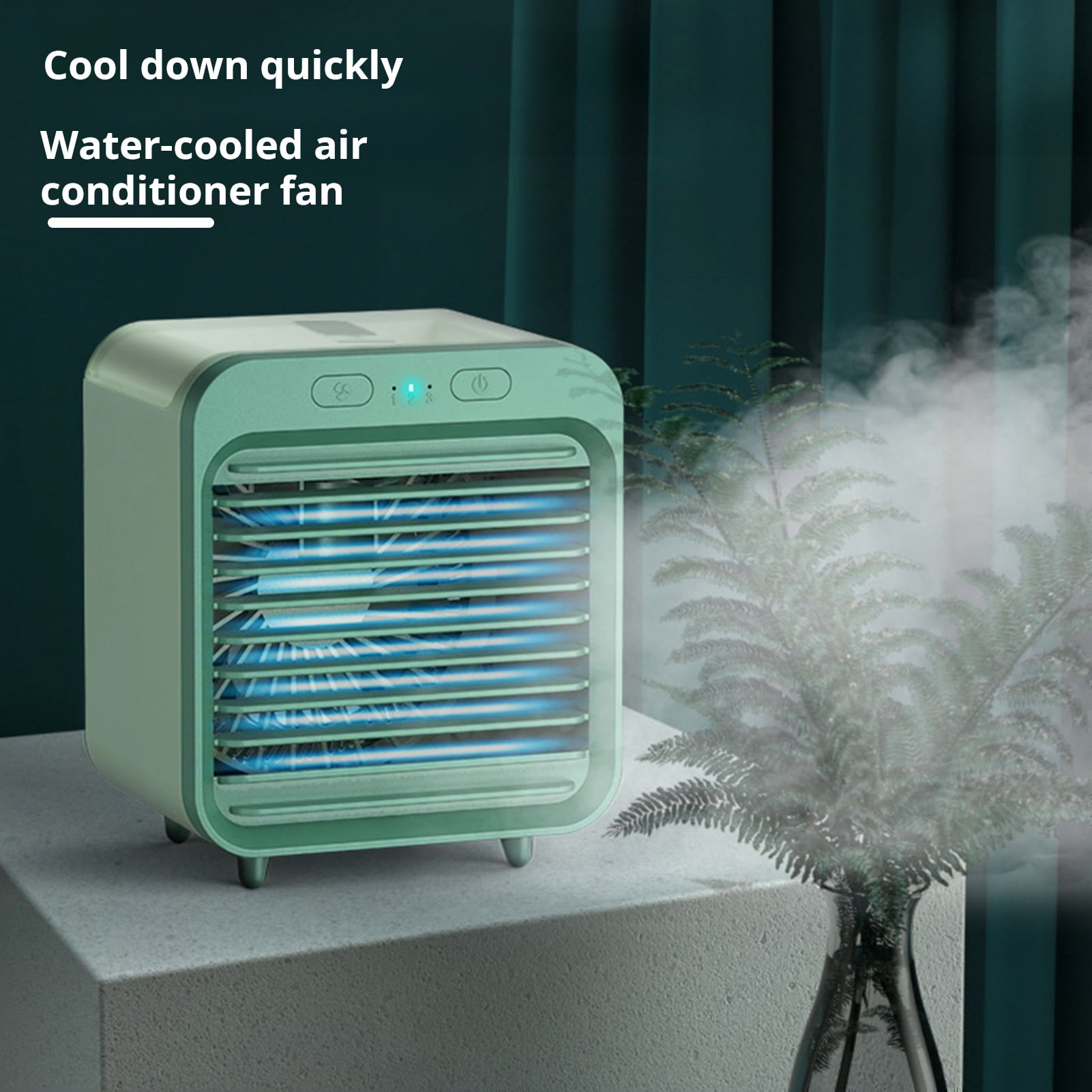 Cooling Ace, Cooling Ace 4.0, Cooling Ace, Quiet, 3-Speed, Bladeless Ace, For Bedroom, Office, Home (Blue, One Size - View #10