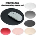 thumbnail image 1 of Xinyolin Aluminium Alloy Waterproof Round Desktop Gaming Mouse Mat Pad Computer Accessory, 1 of 5