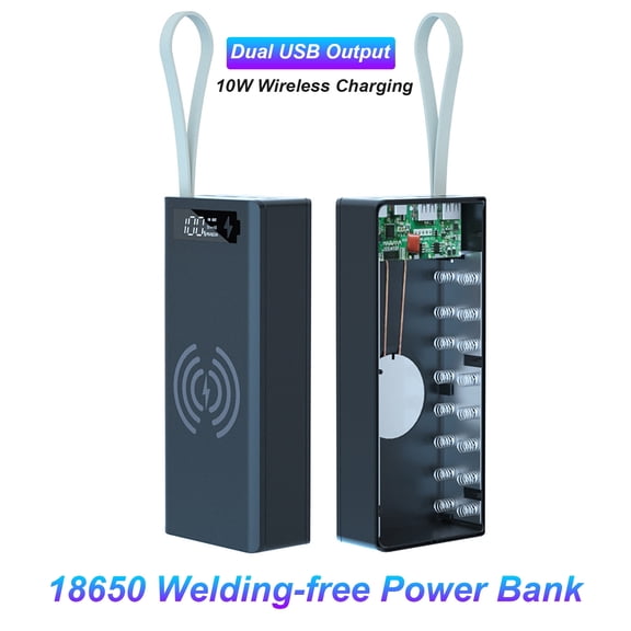 Xinyolin C16 Power Bank Box Detachable Solderless DIY 16x18650 QC Portable Charger Shell for Smart Phone