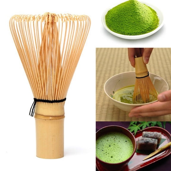 Xinyolin Classic Japanese Style Natural Bamboo Matcha Green Tea Powder Whisk Brush Tool